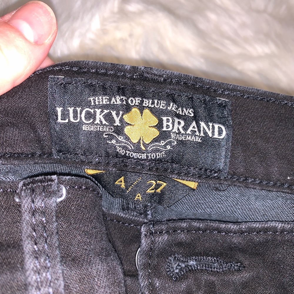 Black lucky stretch jeans - Picture 4 of 5